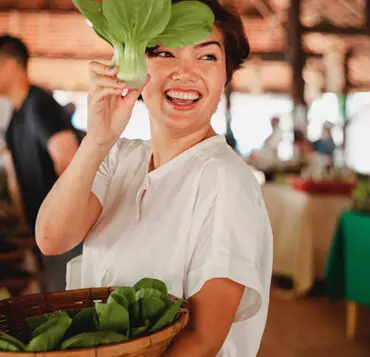 fresh bok choy