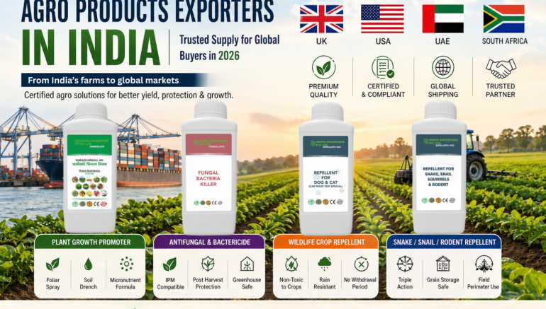 Agro Products Exporters in India
