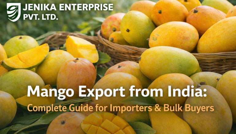 Mango export from India