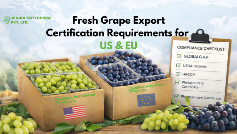 grape export certification